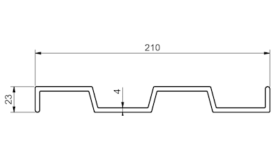 Profile 7003 - No surface treatment