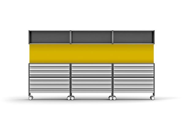 Het gebruik van aluminium zorgt voor een mooie uitstraling en een strak ontwerp van meubels.